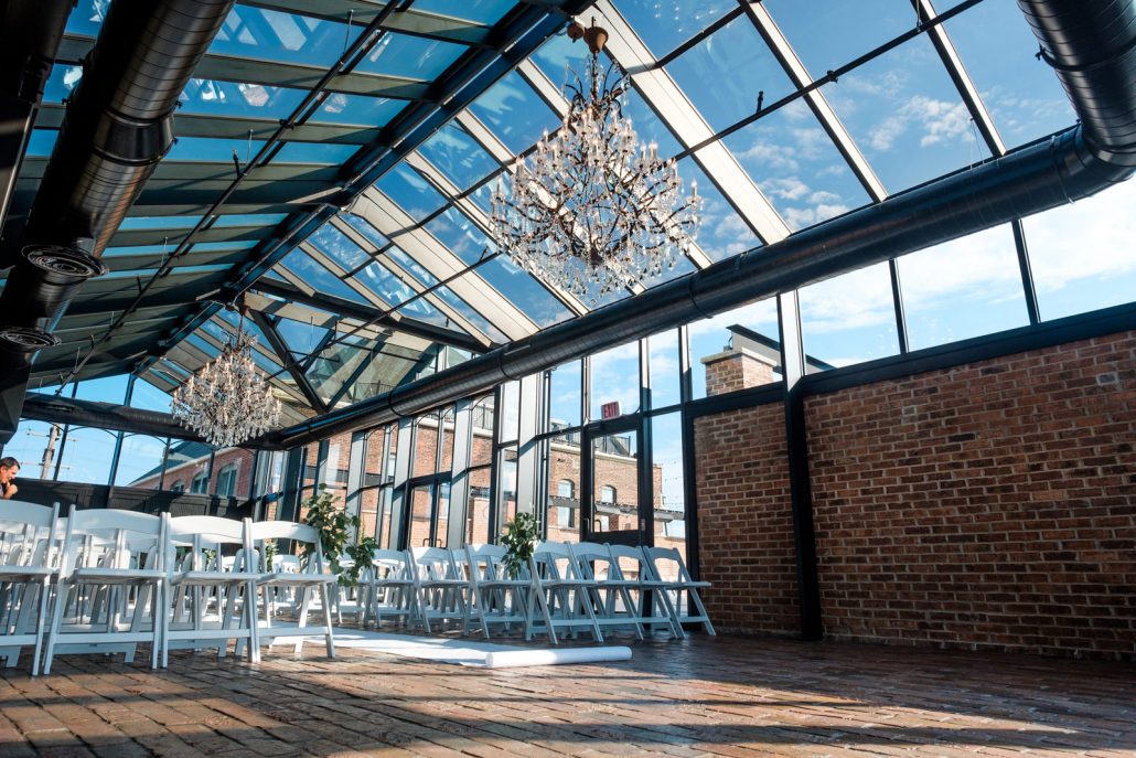 Rooftop Conservatory Event Center - the Standard