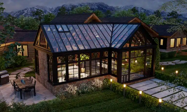 Modified Gable Conservatory build in Jackson, WU