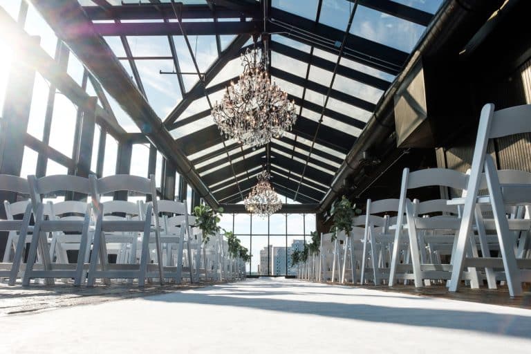 rooftop conservatory - inside view